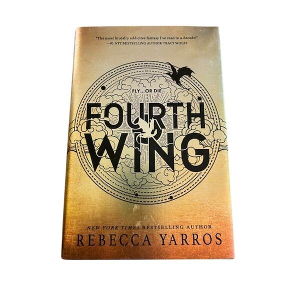 Fourth Wing by Rebecca Yarros – Hardcover Book – First Edition (2023) - Picture 1 of 4